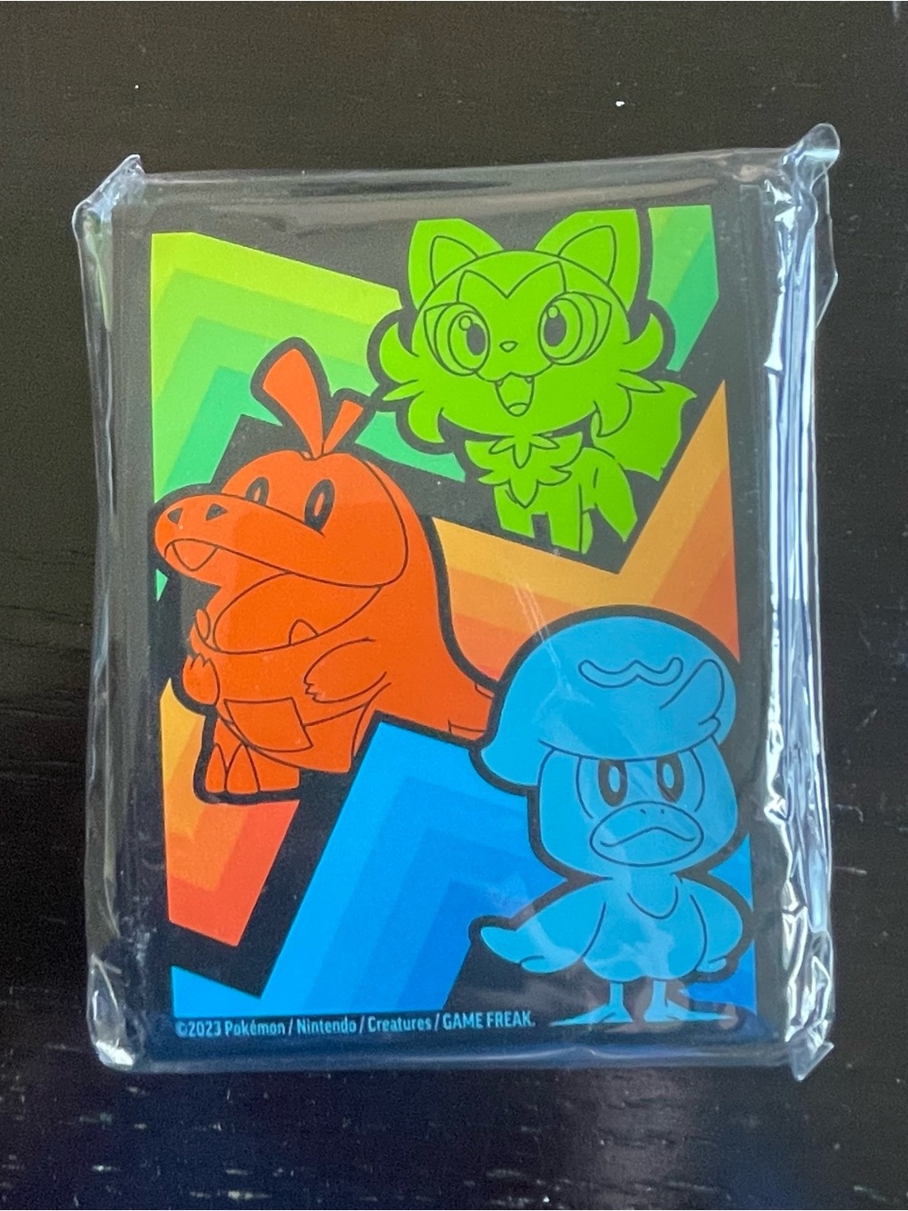 Pokemon ETB Paldea Evolved 65 Card Sleeves Pack - Sealed New